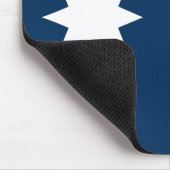 De nieuwe vlag van de staat Minnesota Muismat (Hoek)