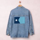 De nieuwe vlag van Minnesota State (2023 herontwer Denim Jacket (Hangar)