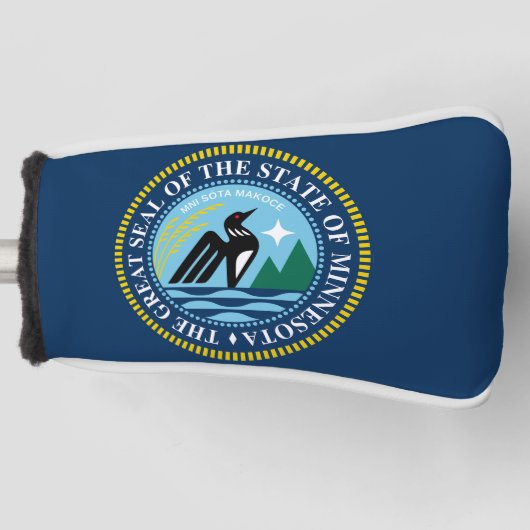 De nieuwe vlag van Minnesota State Golfheadcover (Voorkant)