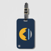 De nieuwe vlag van Reno, Nevada Bagagelabel (Voorkant (verticaal))