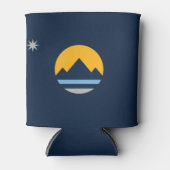 De nieuwe vlag van Reno, Nevada Blikjeskoeler (Voorkant)