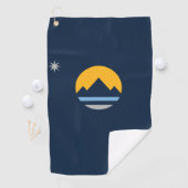 De nieuwe vlag van Reno, Nevada Golfhanddoek (Insitu)