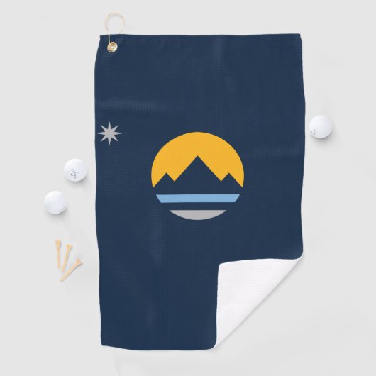 De nieuwe vlag van Reno, Nevada Golfhanddoek (Insitu)