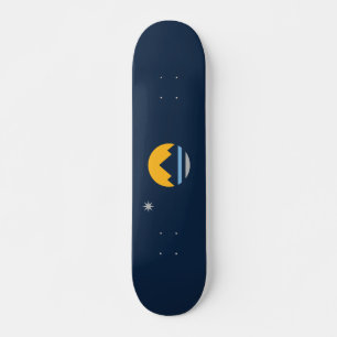De nieuwe vlag van Reno, Nevada Persoonlijk Skateboard