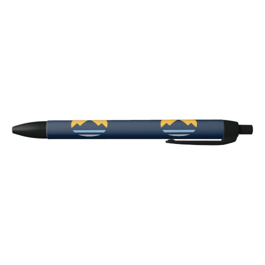 De nieuwe vlag van Reno, Nevada Zwarte Inkt Pen (Bodem)