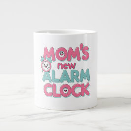De nieuwe wekker van mama - Schattigee Baby-quote Grote Koffiekop
