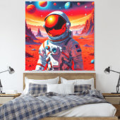 DE NIEUWE WERELD 4 CANVAS AFDRUK (Insitu (Slaapkamer))