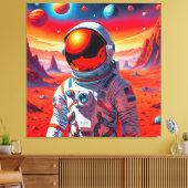 DE NIEUWE WERELD 4 CANVAS AFDRUK (Insitu (Woonkamer))