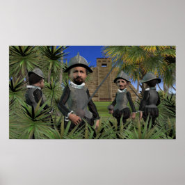 De nieuwe wereld - klein Poster