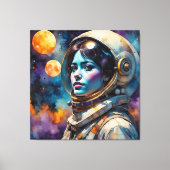 DE NIEUWE WERELD MAN 2 CANVAS AFDRUK (Voorkant)