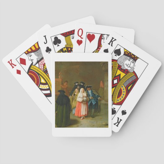 De "Nieuwe Wereld" Pokerkaarten (Achterkant)