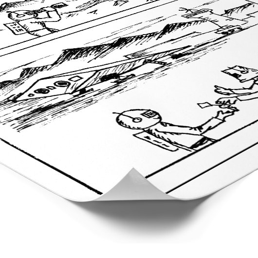 De nieuwe winst poster (Hoek)