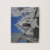 De nieuwe witte tempel van Wat Rong Khun in Legpuzzel (Verticaal)