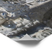 De nieuwe witte tempel van Wat Rong Khun in Poster (Hoek)