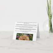 De nieuwe Zwarte Frambozen A van Notecard- van de Kaart (Achterkant)