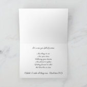 De Nieuwjaren van het strand Feestdagen Kaart (Binnen)