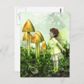 De nieuwsgierige familie - de milde en de Toadstoo Briefkaart (Voorkant / Achterkant)