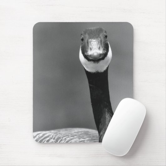 De nieuwsgierige Goose Mousepad Muismat (Met muis)