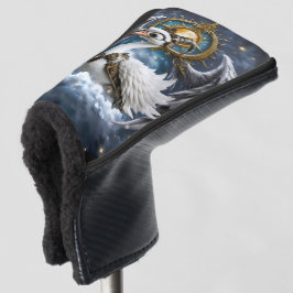 De Nieuwsgierige Klokwerkzwaan. Golfheadcover