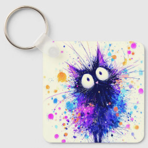 De Nieuwsgierige Vonk Sleutelhanger