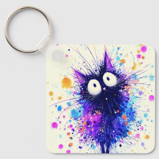 De Nieuwsgierige Vonk Sleutelhanger (Voorkant)