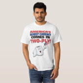 De nieuwste munt van Amerika komt uit twee pijlen! T-shirt (Voorkant volledig)