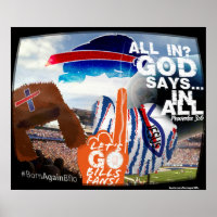 De nieuwste slogan vraagt de fans: ALLES IN. GOD z