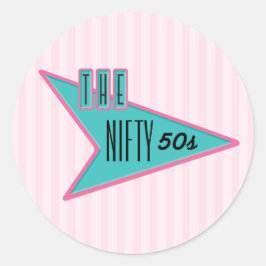 De Nifty 50s Sticker