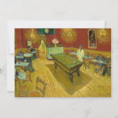 De Night Cafe van Vincent van Gogh Bedankkaart (Voorkant)