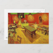 De Night Cafe van Vincent Van Gogh Briefkaart (Voorkant / Achterkant)