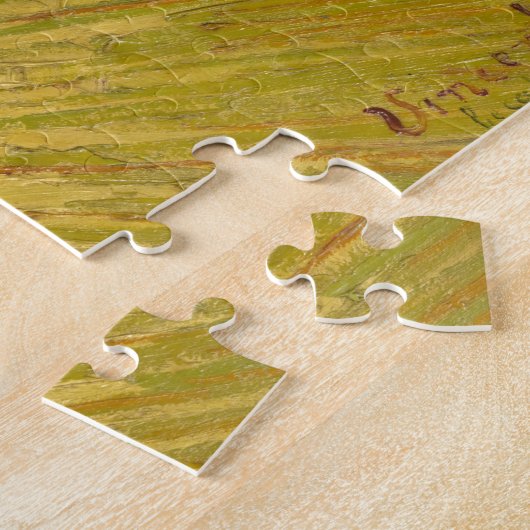 De Night Cafe van Vincent van Gogh Legpuzzel (Zijkant)