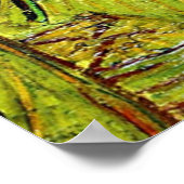 De Night Cafe van Vincent van Gogh Poster (Hoek)