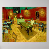 De Night Cafe Vincent Van Gogh Poster (Voorkant)