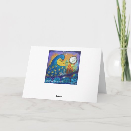 De Night Peacock in de Kaart van de stad terugneme (Achterkant)