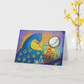 De Night Peacock in de Kaart van de stad terugneme (Gele Bloem)