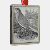 De Nightingale Metalen Ornament (Rechts)