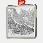 De Nightingale Metalen Ornament (Links)