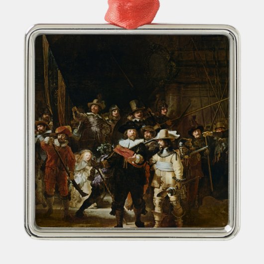 De Nightwatch Metalen Ornament (Voorkant)