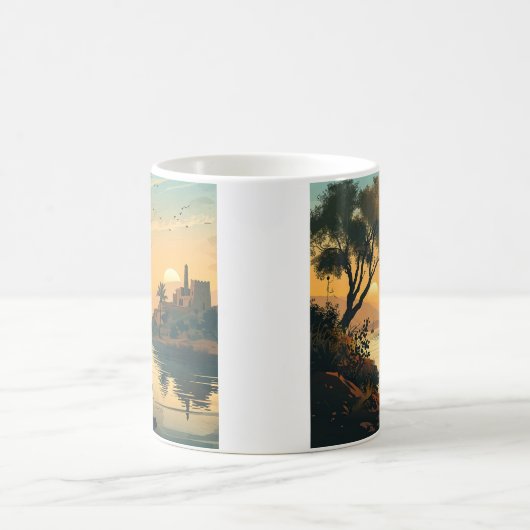 De Nijl afdalen Koffiemok (Center)