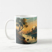 De Nijl afdalen Koffiemok (Links)