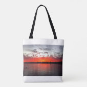 De Nijl, dramatische zonsondergang. Tote Bag (Achterkant)