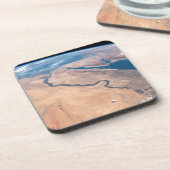 De Nijl, het Rode Zee en het Mediterrane Zee. Bier Onderzetter (Linkerzijde)