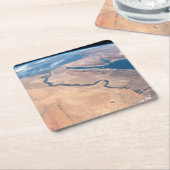 De Nijl, het Rode Zee en het Mediterrane Zee. Kartonnen Onderzetters (Schuin)