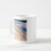 De Nijl, het Rode Zee en het Mediterrane Zee. Koffiemok (Voorkant links)