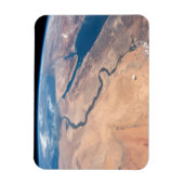 De Nijl, het Rode Zee en het Mediterrane Zee. Magneet (Verticaal)