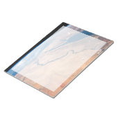 De Nijl, het Rode Zee en het Mediterrane Zee. Notitieblok (Schuin)