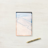 De Nijl, het Rode Zee en het Mediterrane Zee. Post-it® Notes (Op bureau)