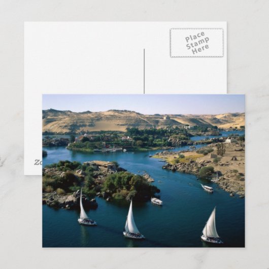 De Nijlrivier Briefkaart (Voorkant / Achterkant)