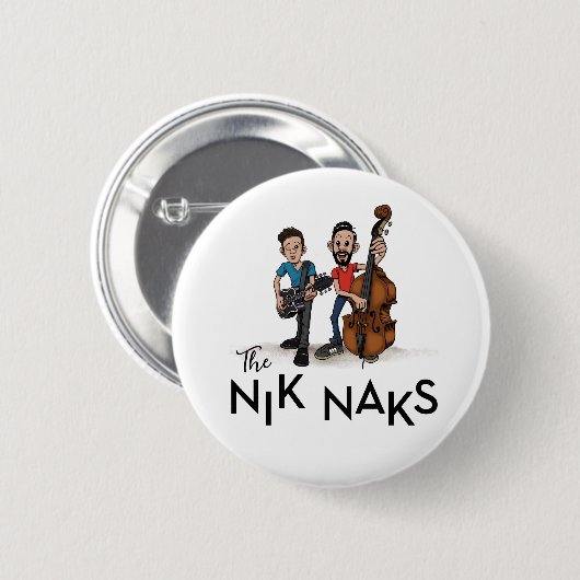 DE NIK NAKS BUTTON (Voorkant /achterkant)