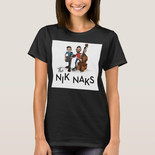 DE NIK NAKS Toddler Baseball Shirt (Voorkant)